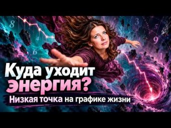Куда уходит энергия? | Низкая точка на графике жизни