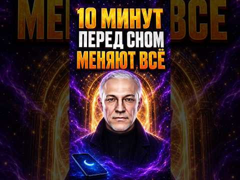 Делайте это перед сном &mdash; и ваша жизнь начнёт меняться #эзотерика#ПередСном #СилаМысли