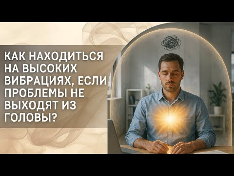 Как находиться на высоких вибрациях, если проблемы не выходят из головы?