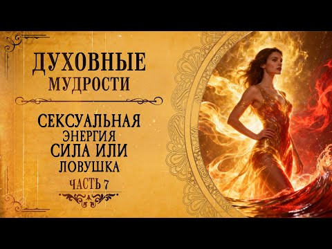 Сексуальная энергия: СИЛА или ЛОВУШКА | Духовные мудрости | 7 часть | Сиддхи