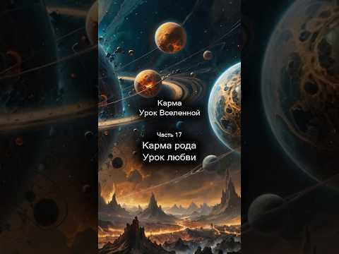 Карма. Урок Вселенной. Карма рода. Урок любви. 17/44