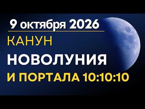 9 октября: Канун Новолуния и Портала 10:10:10