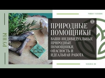 Ваши индивидуальные природные помощники. Опасность и Идеальная работа
