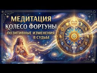 Медитация "Колесо Фортуны": Позитивные изменения в Судьбе. Практика на Удачу и Процветание