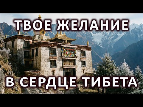 Достучись до небес через священный Тибет. Загадай желание прямо сейчас.