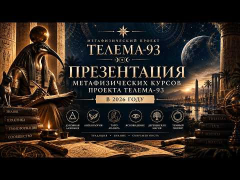 Презентация метафизического проекта Телема-93 (2026) Презентация метафизического проекта Телема-93 (2026)