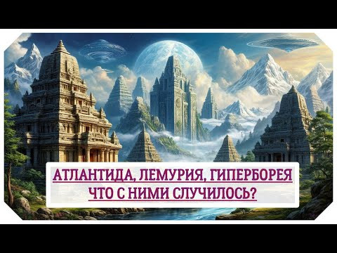 АТЛАНТИДА, ЛЕМУРИЯ, ГИПЕРБОРЕЯ, ЧТО ПРИВЕЛО К ИХ ГИБЕЛИ?