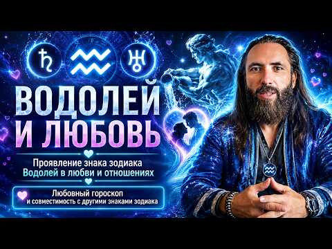 Водолей и любовь. Любовный гороскоп знака зодиака Водолей, совместимость с другими знаками зодиака.