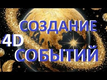 Создание событий 4Д.  Работа над ошибками.