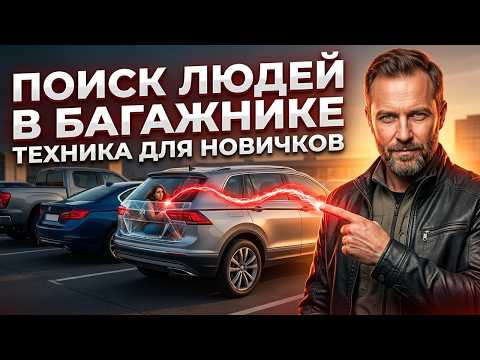 Поиск людей в багажнике. Техника! | Евгений Грин