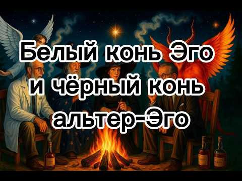 Белый конь Эго и чёрный конь альтер-Эго, двойственность человека | психология альтер-Эго