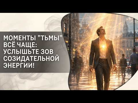 Моменты "тьмы" всё чаще: услышьте зов созидательной энергии!