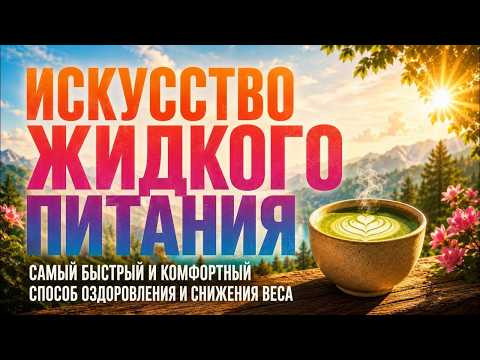 ЖИДКОЕ ПИТАНИЕ - САМЫЙ БЫСТРЫЙ СПОСОБ ОЗДОРОВЛЕНИЯ И ПОХУДЕНИЯ без сложных чисток