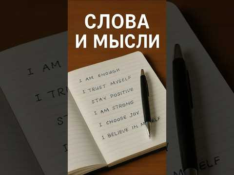 Слова и мысли