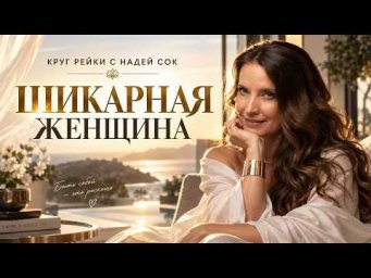 ШИКАРНАЯ ЖЕНЩИНА КРУГ РЕЙКИ С НАДЕЙ СОК