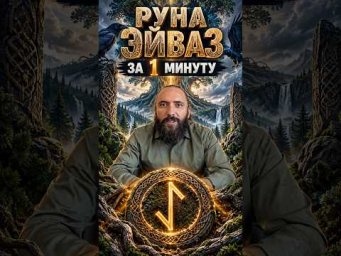 Руна Эйваз за 1 минуту. Значение и обзор руны Эйваз #shorts  #руны #эйваз #РунаЭйваз #рунолог