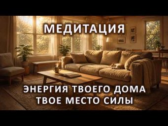 Медитация. Энергия твоего дома. Твоё место силы.