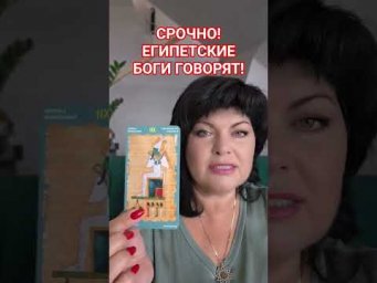 СРОЧНО! ЕГИПЕТСКИЕ БОГИ ГОВОРЯТ! #анжеламанвелян #таро