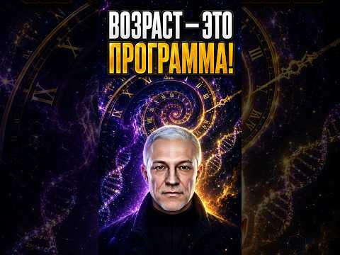 КАК С КАЖДЫМ ГОДОМ СТАНОВИТЬСЯ МОЛОЖЕ? #Старение #Омоложение #БессмертнаяДуша