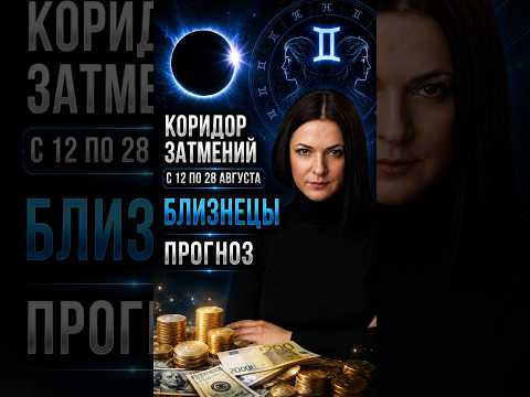 Близнецы: Коридор затмений 12-28 августа Близнецы: Коридор затмений 12-28 августа