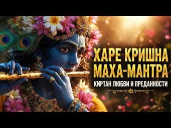 Харе Кришна Маха-Мантра | Киртан для Медитации, Любви и Преданности