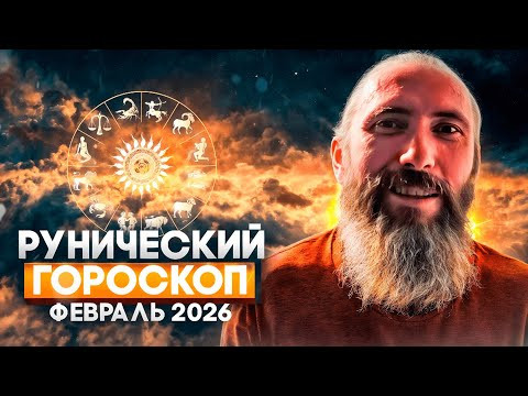 Рунический гороскоп на февраль 2026 года для всех знаков зодиака. Астрология и руны. Юрий Исламов Рунический гороскоп на февраль 2026 года для всех знаков зодиака. Астрология и руны. Юрий Исламов
