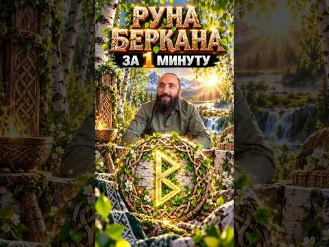 Руна Беркана за 1 минуту. Значение и обзор руны Беркана #shorts #руны #Беркана #РунаБеркана #рунолог