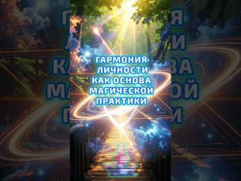 Гармония как основа магической практики. @associationamber   #школаэмбер  #эзотерика