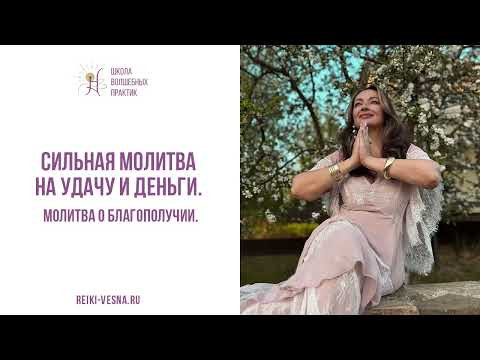 Сильная молитва на удачу и деньги. Молитва о благополучии. Слушать каждый день.
