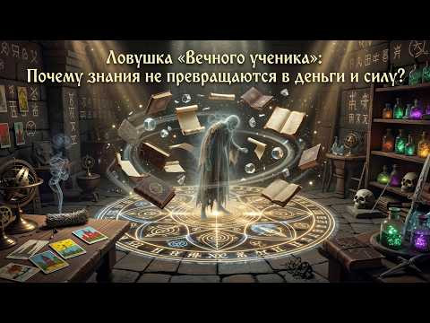 Ловушка «Вечного ученика»: Почему знания не превращаются в деньги и силу? Ловушка «Вечного ученика»: Почему знания не превращаются в деньги и силу?