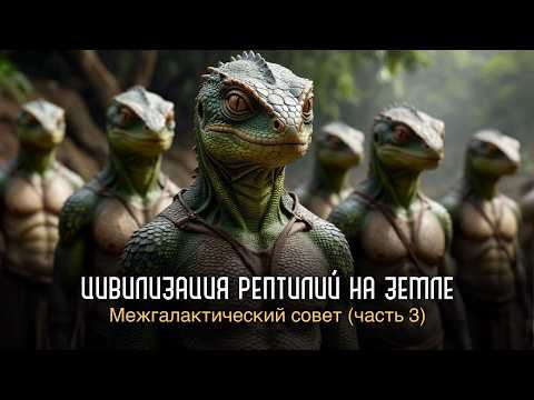 Цивилизация рептилоидов на Земле. Межгалактический совет (часть 3)