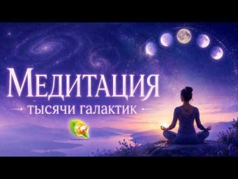 Медитация Тысячи галактик: гармонизация через чакры и третий глаз