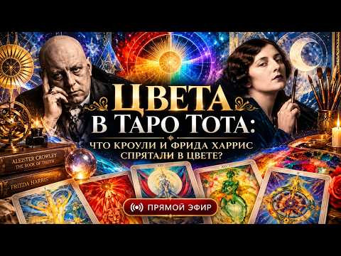 ЦВЕТА В ТАРО ТОТА - ЧТО СПРЯТАНО В ЦВЕТЕ?