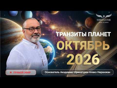 ТРАНЗИТЫ ОКТЯБРЯ 2026: АСТРОПРОГНОЗ ДЛЯ КАЖДОГО ЗНАКА