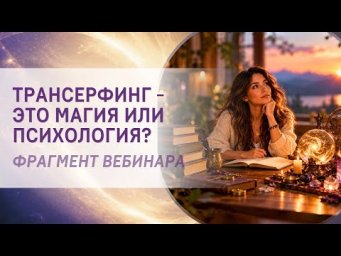 Трансерфинг - это магия или психология? Фрагмент бесплатного вебинара