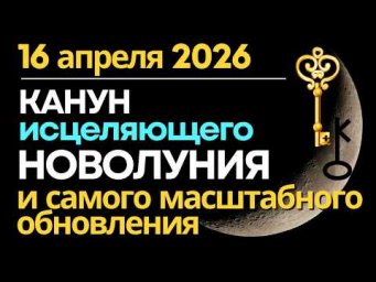 16 апреля: Канун исцеляющего Новолуния и масштабного обновления жизни