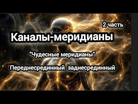 Каналы-меридианы 2 часть. "Чудесные меридианы". Каналы-меридианы 2 часть. "Чудесные меридианы".