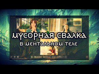 533 МУСОРНАЯ СВАЛКА В МЕНТАЛЬНОМ ТЕЛЕ. ИСКАЖЁННОЕ ВОСПРИЯТИЕ СЕБЯ * Юлия Юльевна Психоэзотерика