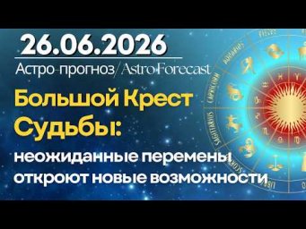 26 июня. Большой Крест Судьбы: неожиданные перемены откроют новые возможности
