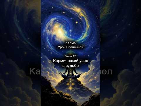 Карма. Урок Вселенной. Кармический узел в судьбе. 22/44