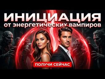 Инициация от энергетических вампиров на 24 часа!