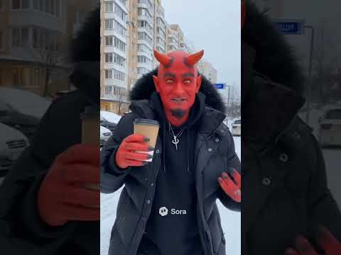 Чёрт сбежал из ада &mdash; попал в Мытищи #shorts #прикол
