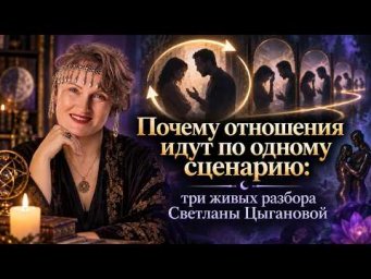 &laquo;Почему отношения идут по одному сценарию: три живых разбора Светланы Цыгановой&raquo;