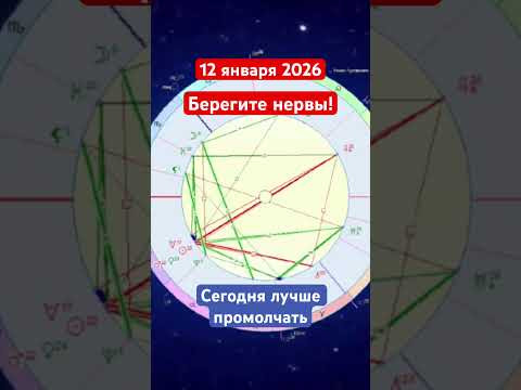 Как пережить этот понедельник? Совет на 12 января 2026   #shorts  #астропрогноз  #астрология