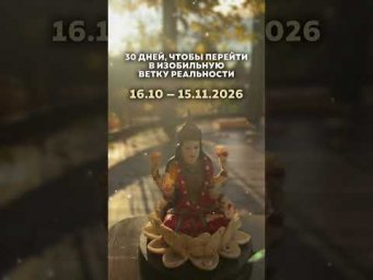 ✨30 дней, чтобы перейти в изобильную ветку реальности