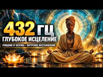 432 Гц Глубокое Исцеление и Очищение от Негативной Энергии | Исцеляющая Музыка