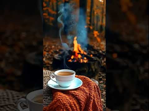Красивый романтичный отдых у костра. Релакс #ИИ #красивый #позитивный #релакс #приятный #чудесный