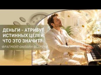 Деньги - атрибут истинных целей. Что это значит?