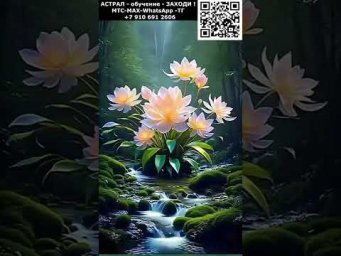 Красивые астральные цветы. Релакс #ИИ #красивый #позитивный #релакс #приятный #чудесный #вид #цветы