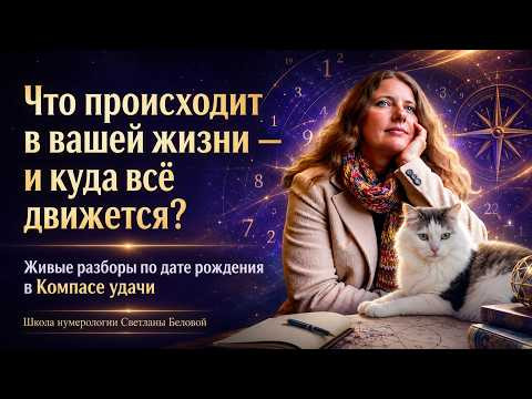 Что происходит в вашей жизни и куда всё движется | Разборы по дате рождения в Компасе удачи